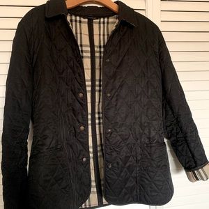 Womens vintage Burberry quilted jacket